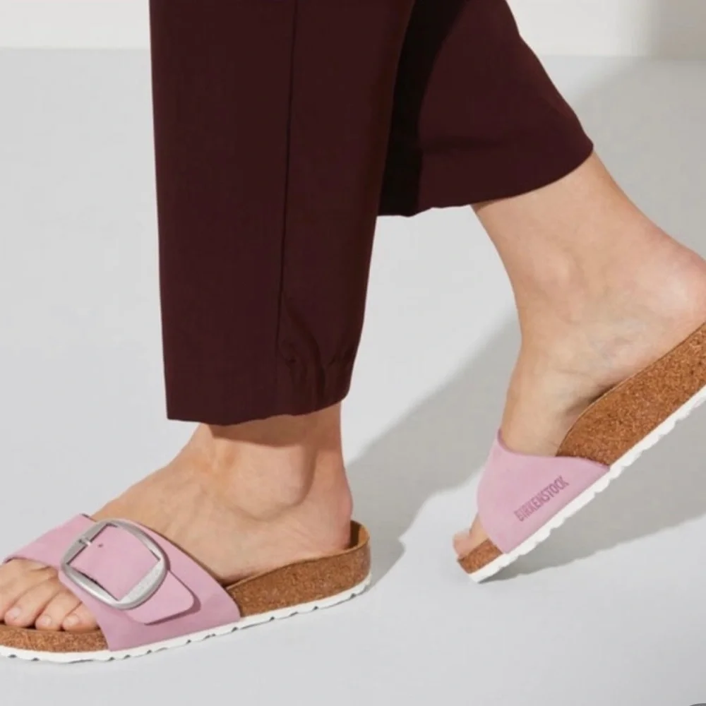 Birkenstock Madrid Big Buckle Silver